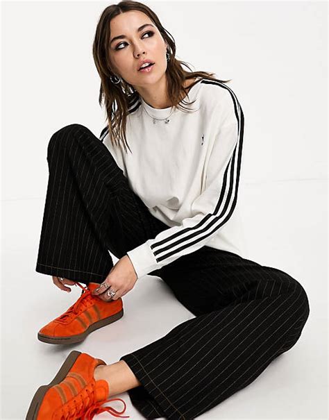 adidas originals langärmliges oberteil damen|Langarmshirts für Damen .